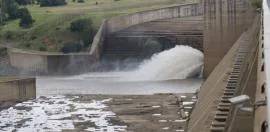 With the Vaal Dam water levels at 107.30%, the Department of Water and Sanitation (DWS) has opened a third sluice gate at the dam to increase water outflows and manage the increase of inflows.