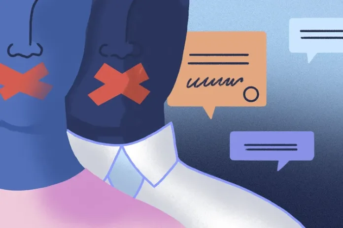 The Zimbabwean government under President Emmerson Mnangagwa has introduced legislation to make it harder to report on corruption and hold the state accountable. Illustration: Lisa Nelson