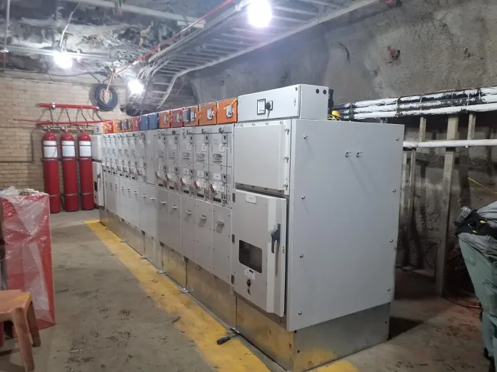 ABB newly installed SafePlus secondary switchgear at Valterras Tumela Platinum Mine