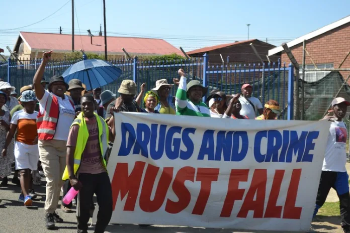 Free State protesters demand action on crime