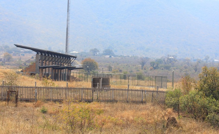 Limpopo stadium project soaks up time and money 4 The tennis court at Davhana Stadium is overgrown. Photo: Themba Siaga