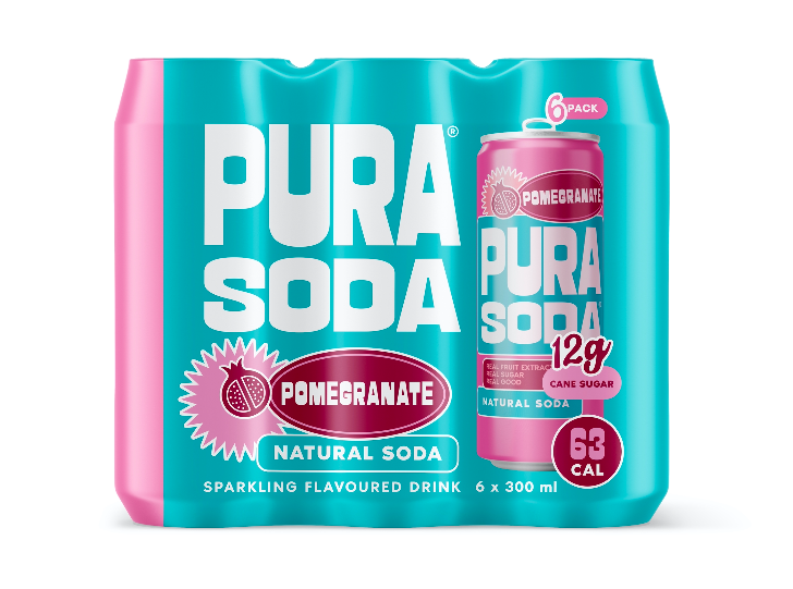 Award-Winning PURA Soda Pomegranate Marks a Milestone in Modern Refreshment This Summer 3 PURA Soda