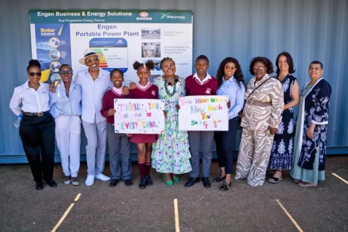 Engen Powers Learning at Elundini Primary School with New Solar Container for Robotics and STEM Studies