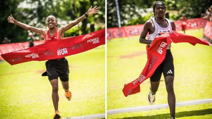 Mphahlele, Xaba rule the 5km to secure victory at Boxer Super Run Joburg