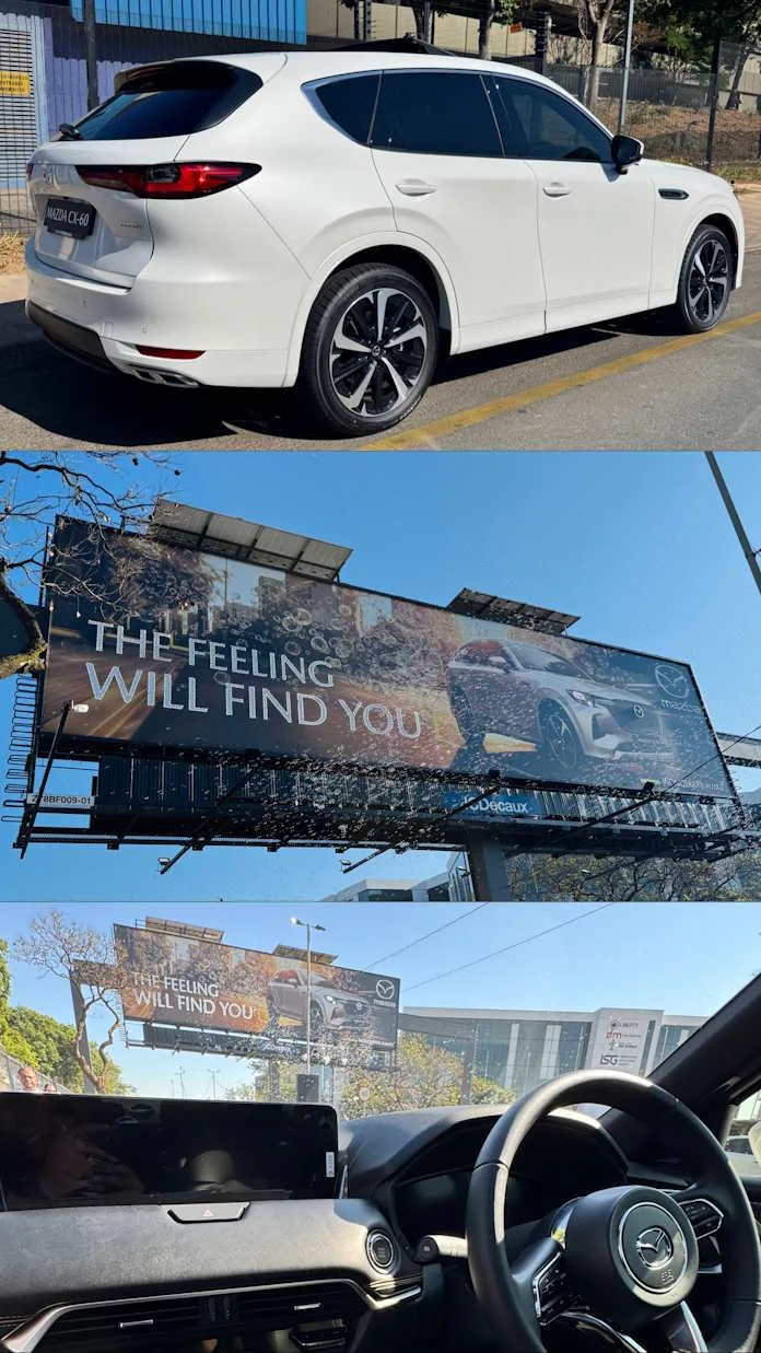 Mazda Brings the Feeling Will Find You with South Africa’s First-Ever Bubble Billboard