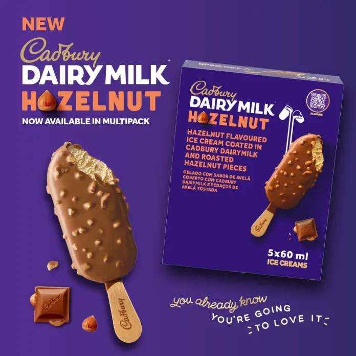 Cadbury Ice Cream Unwraps a Festive Favourite: Hazelnut Now in a Shareable Pack, Just in Time for Summer