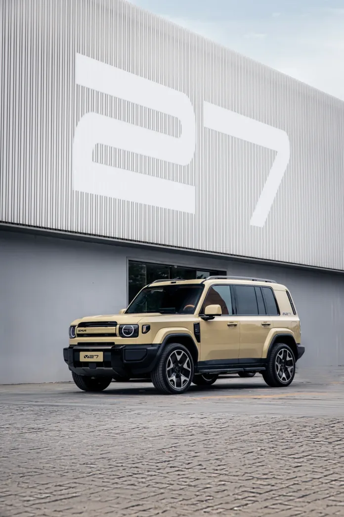 iCAUR V27: The range-extender SUV designed for practicality and adventure