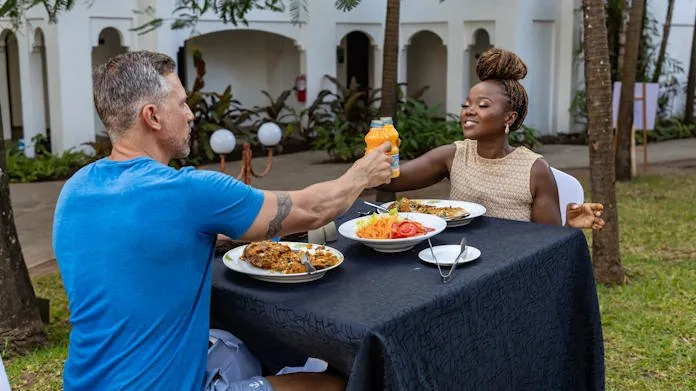 Zanele Potelwa and Jonathan Boynton-Lee