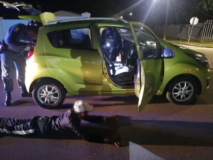 Two Arrested, Hijacked Vehicle Recovered Hours After