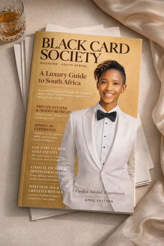 Black Card Society Magazine: A Curated Luxury Guide to South Africa