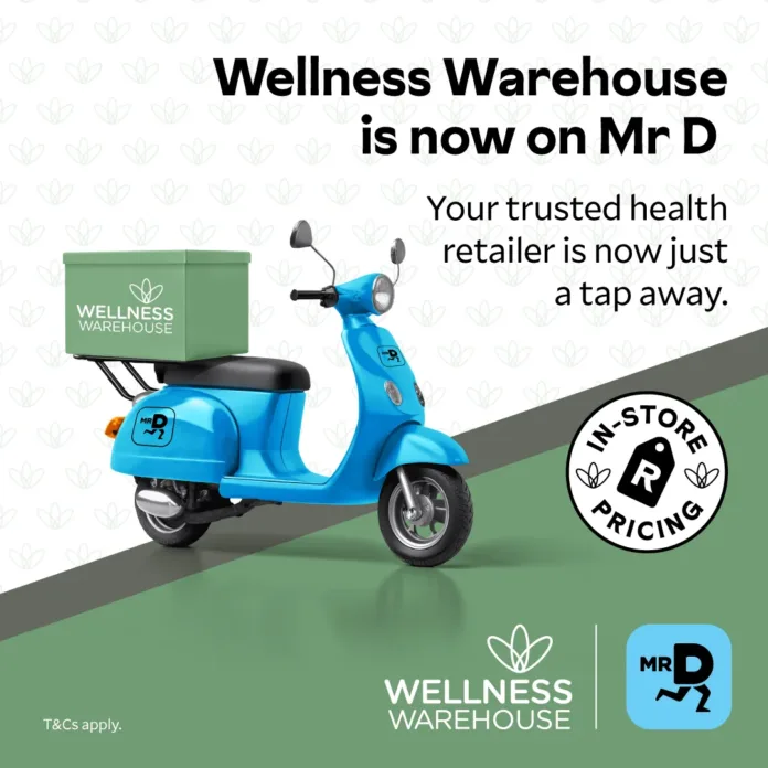 Wellness Made Effortless: Wellness Warehouse is Now on Mr D