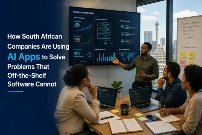 How South African Companies Are Using AI Apps to Solve Problems That Off-the-Shelf Software Cannot