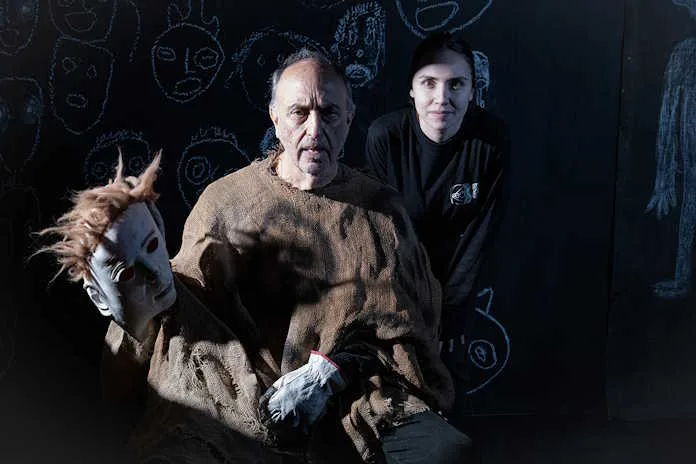 Roger Ballen and Gabriella Blumberg. Photo by Marguerite Roussouw