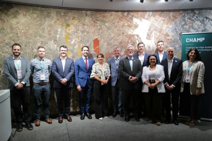 CITIES-REGIONS-COUNTRIES TAKE CLIMATE COOPERATION TO NEXT LEVEL WITHIN CHAMP COALITION