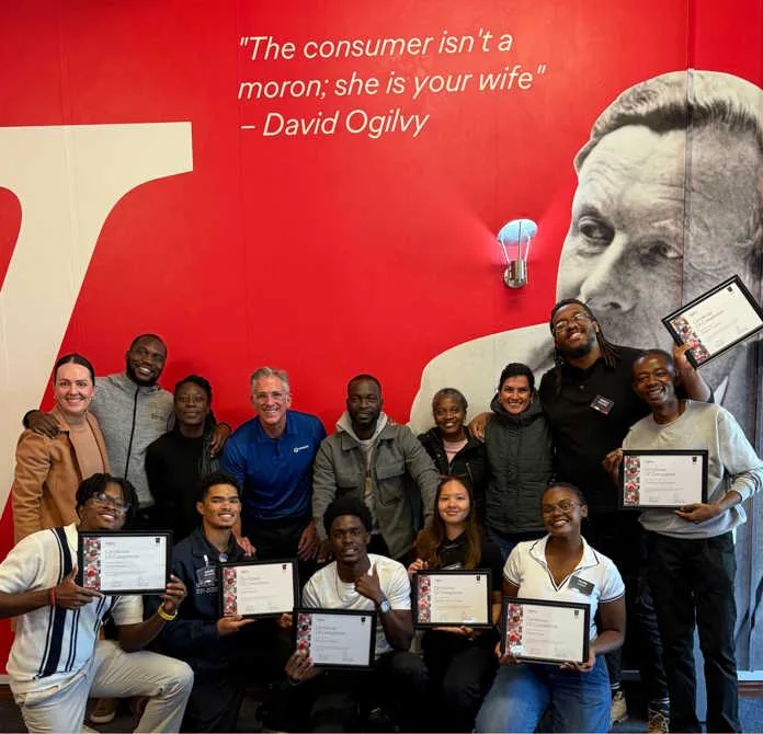 College of the Arts students present their final campaigns to Ogilvy Namibia and Paratus Namibia at the agency's Windhoek offices, 10 June 2026.
