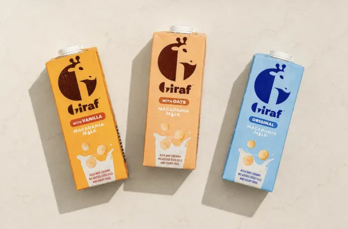Giraf Macadamia Milk Earns Gold and Silver Awards for Taste Excellence