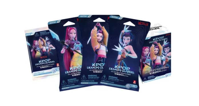 KPop Demon Hunters brings pop culture energy to trading cards