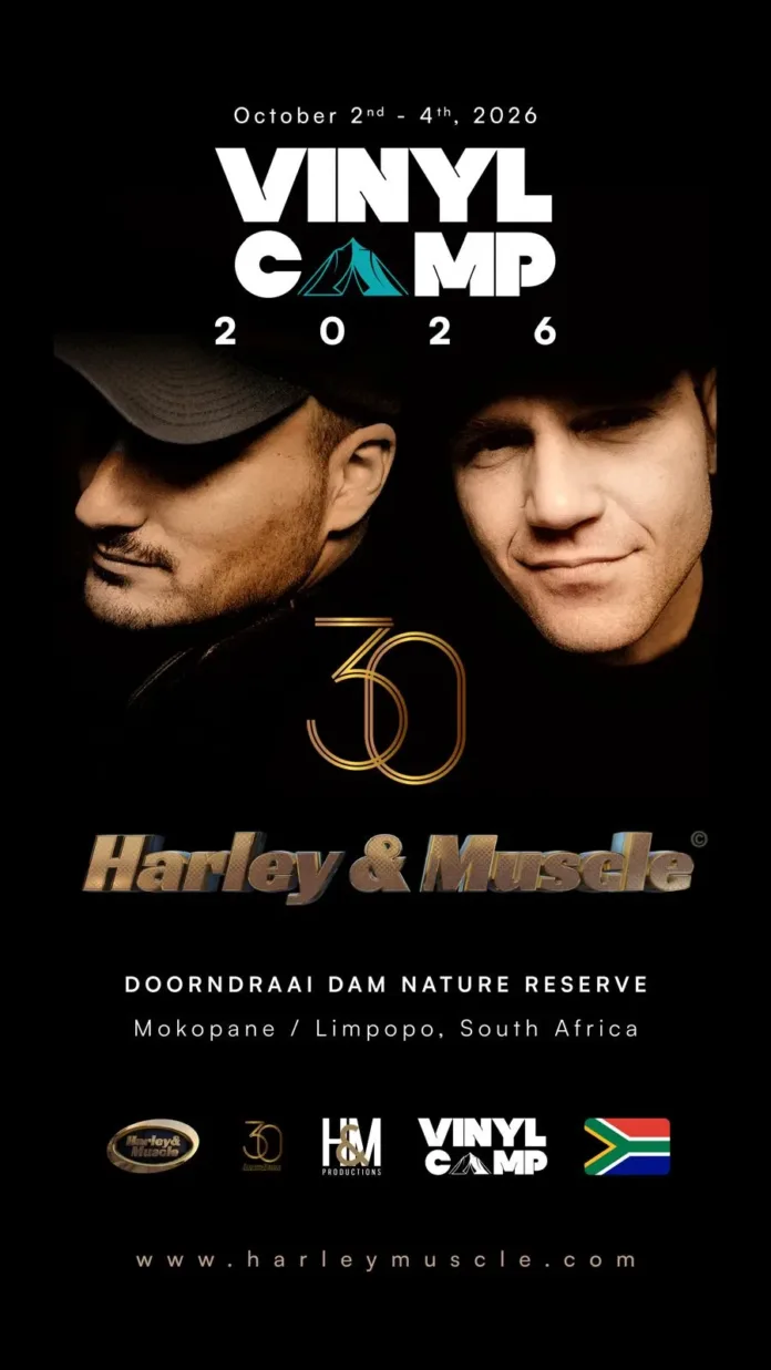 30 Years of Harley & Muscle: Milanese duo chooses Limpopo’s Vinyl Camp 2026 for exclusive African vinyl set