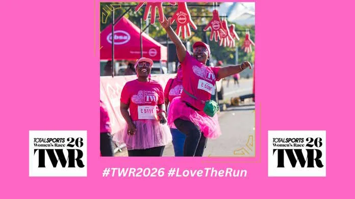 Absa partners with the Totalsports Women's Race to Champion Women's Running. Image supplied by PR company for  Totalsports Women's Race