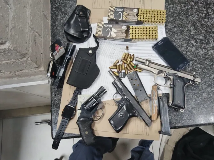 Alberton Illegal Firearms Bust: Trio Taken Into Custody After Petrol Station Chase