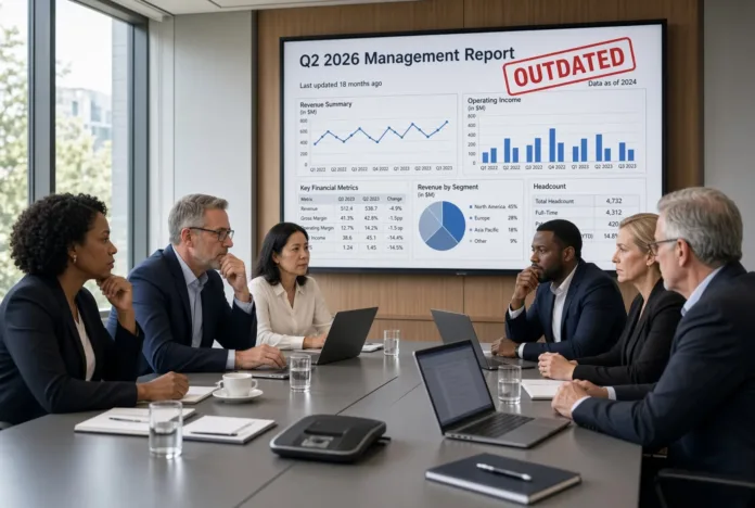 Month-end Reporting Moves to the Dark Ages