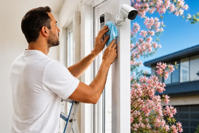 Give your home security system a spring clean