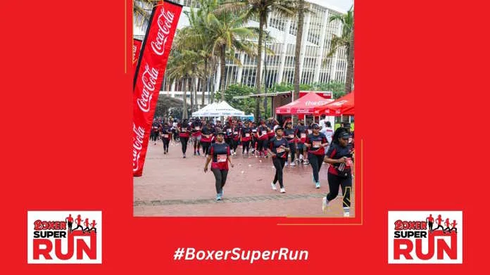 Boxer Super Run welcomes Coca-Cola Beverages South Africa and Rexona for the 2026 Series. Image supplied by PR company.
