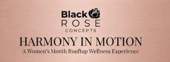 HARMONY IN MOTION: A rooftop wellness journey for Women’s month. Image supplied by Mack marketing.