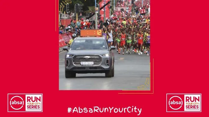 Chery South Africa set to fuel race-day excitement at the 2026 Absa RUN YOUR CITY JOBURG 10K. Image supplied by PR company.