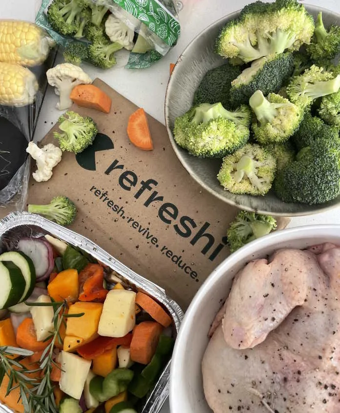 Local surplus-food marketplace Refreshi. Image supplied by PR company for Refreshi.