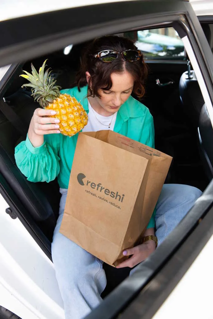 Local surplus-food marketplace Refreshi. Image supplied by PR company for Refreshi.