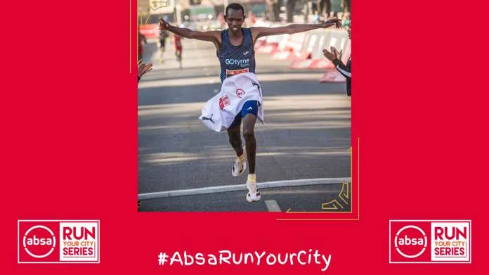 Cherop and Kibet triumph in memorable Absa RUN YOUR CITY TSHWANE 10K. Image supplied by PR company.