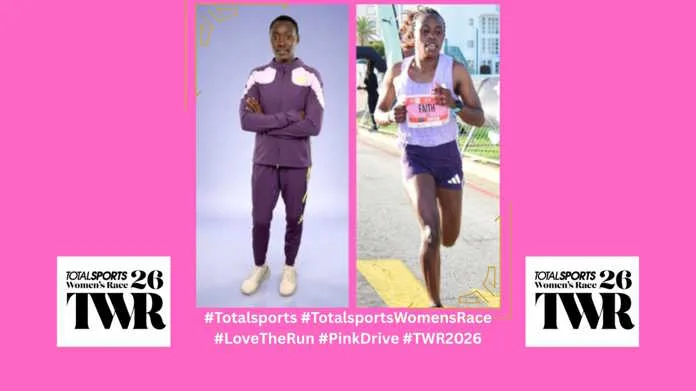 Kenya’s Faith Cherono. Image supplied by PR company for Totalsports Women's Race.