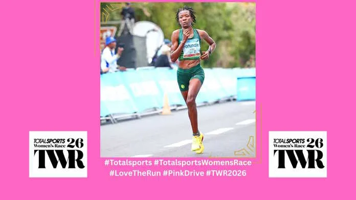 Chidzivo inspired to Celebrate Women at the Totalsports Women’s Race Cape Town. Image supplied by PR company for Totalsports Women’s Race.
