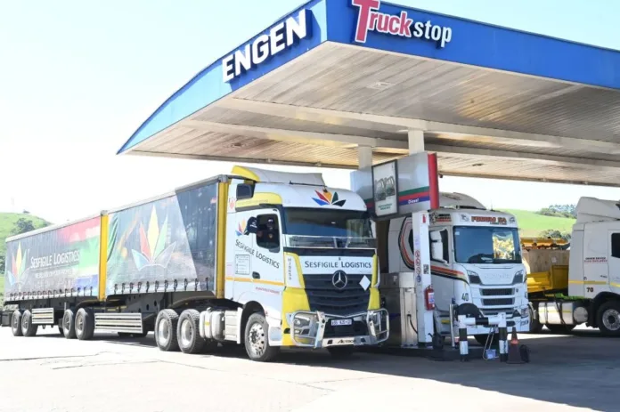 On the road to better health: Engen supports truck drivers this Transport Month