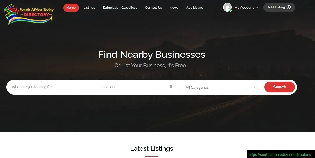 South Africa Today - Business Directory