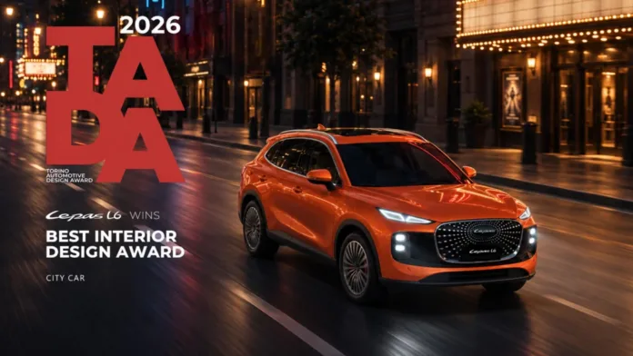LEPAS L6 wins Best IntGrade R Is No Longer Just Preparation for ‘Big School’. Image supplied by Reliable PR.erior Design Award at the 2026 Torino Automotive Design Award
