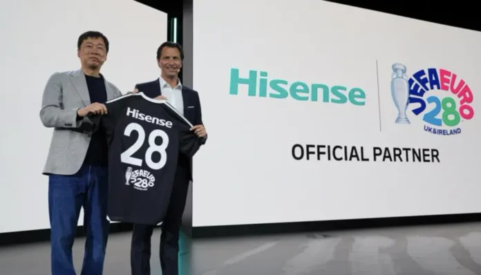 Hisense Extends Long-Term UEFA Partnership as Official Partner of UEFA EURO 2028