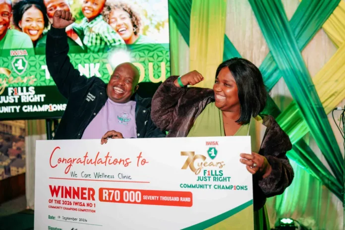 We Care Wellness Clinic wins 2026 IWISA No 1 Western Cape Community Champions Competition