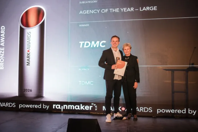 TDMC wins Bronze Large Agency of the Year at The Mark Awards 2026