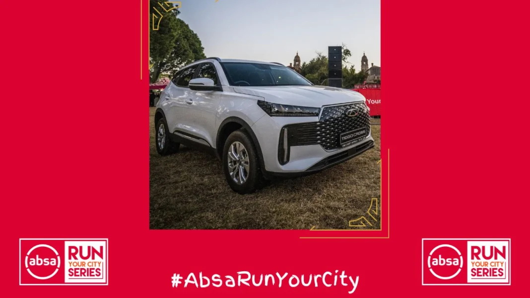 Chery Vehicle giveaway adds extra excitement to inaugural Absa RUN YOUR CITY MANGAUNG 10K. Image supplied by PR company.