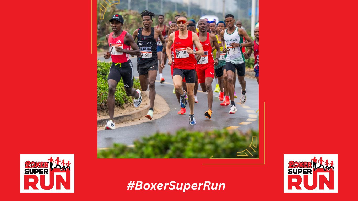 Boxer Super Run Durban boasts a “fast, flat and scenic” route in 2026. Image supplied by PR company.