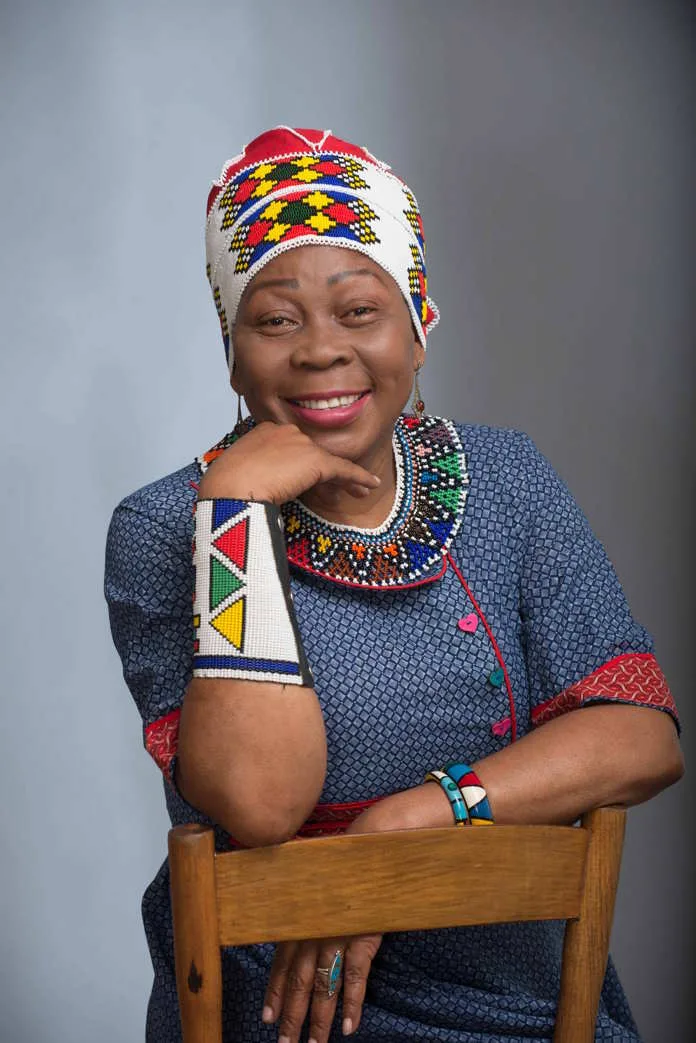 Dr Gcina Mhlophe. Image supplied by Marlyn Ntsele.