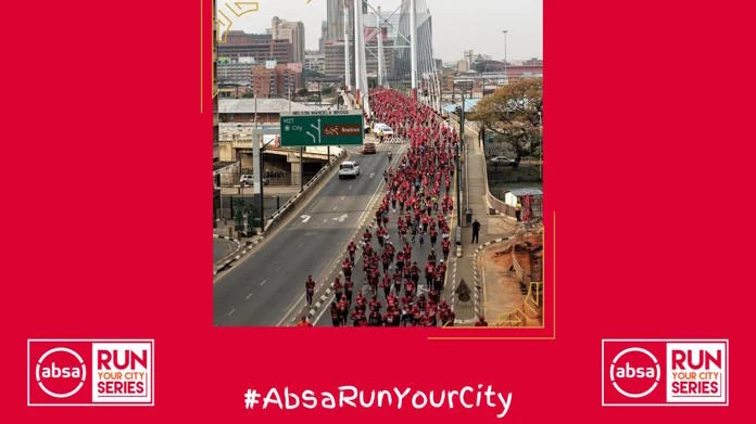 Road closures announced for Absa RUN YOUR CITY JOBURG 10K on Heritage Day. Image supplied by PR company.