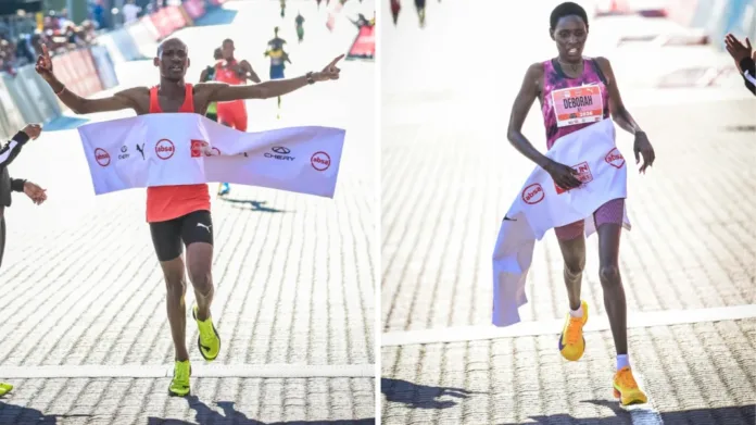 Mulaudzi defends Absa RUN YOUR CITY JOBURG 10K title as Chemutai claims first Series win