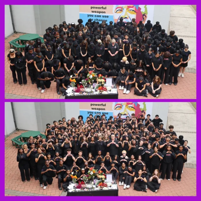 Crawford International Sandton College Students Take a Stand Against GBV