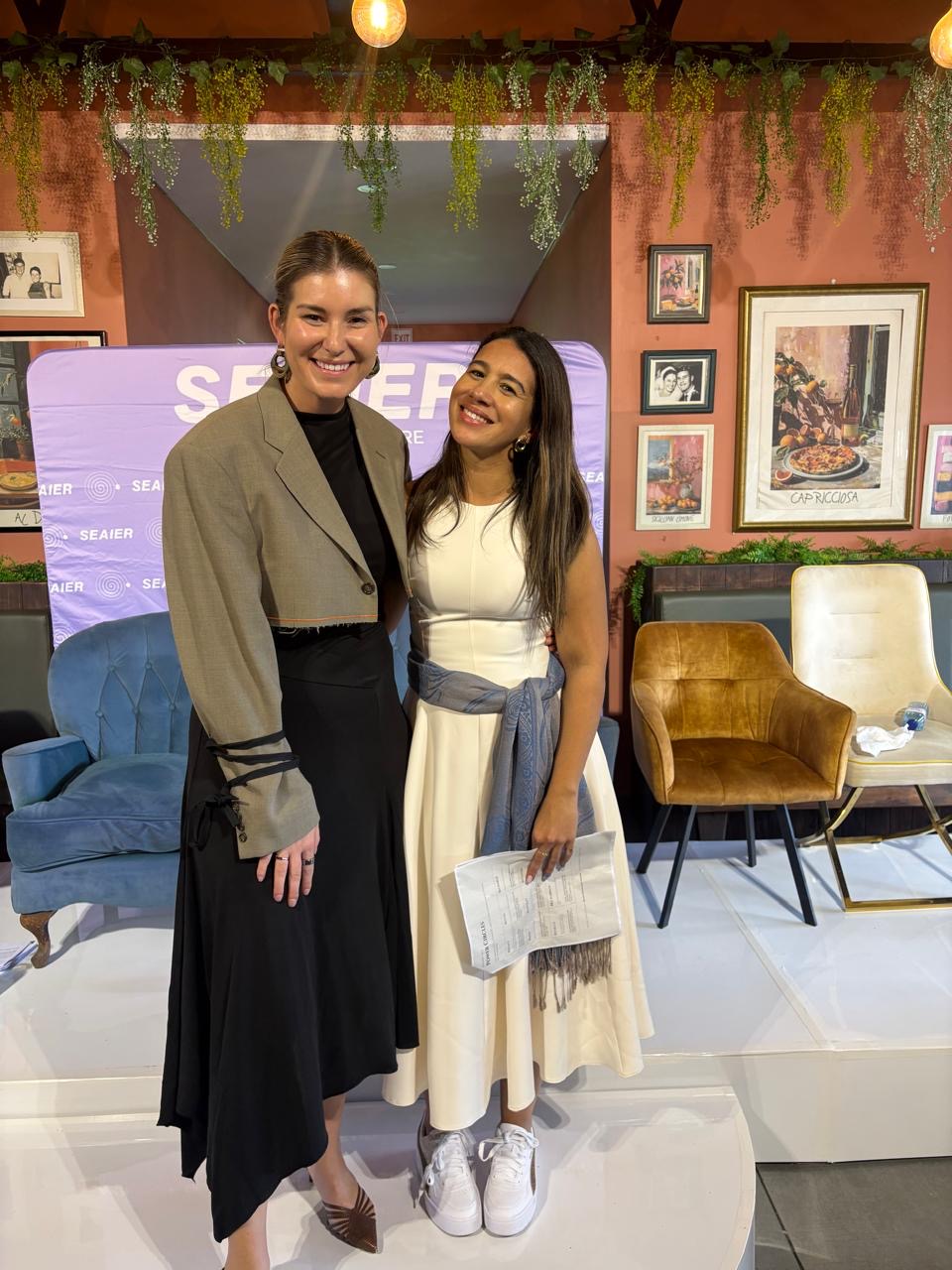 Rachel Kolisi & Laverne de Jager. Image supplied by PR company.