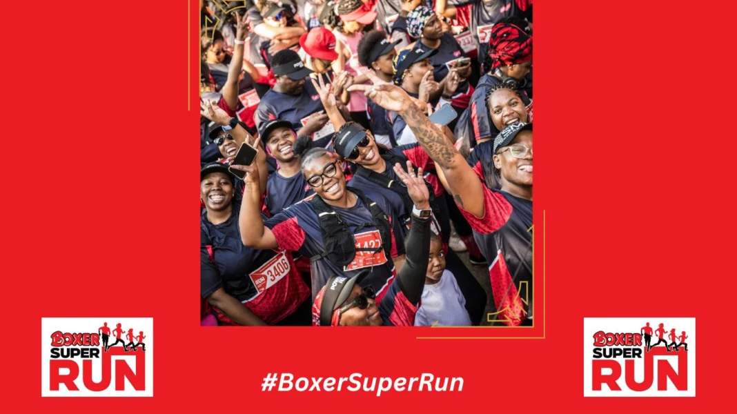 One 5km, Four Ways to Run: Choose Your Boxer Super Run Joburg Wave. Image supplied by PR company.