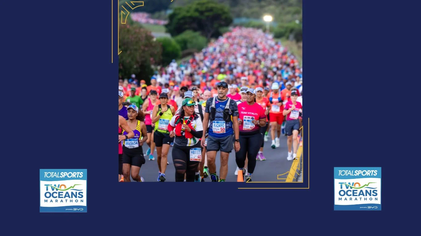 Qualifying and Seeding dates confirmed for Totalsports TWO OCEANS MARATHON powered by BYD. Image supplied by PR company.