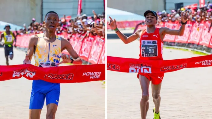 Amogelang Tatai and Glenrose Xaba claim Elite Titles at 2026 Boxer Super Run Durban